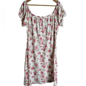 J for Justify Pink Floral Dress